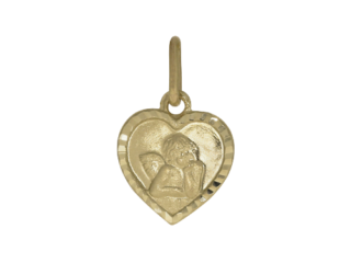 Engel, Herz, Schutzengel, Raffael-Engel, Gold